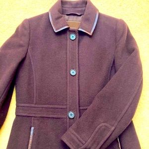 EUC Coach knee length coat